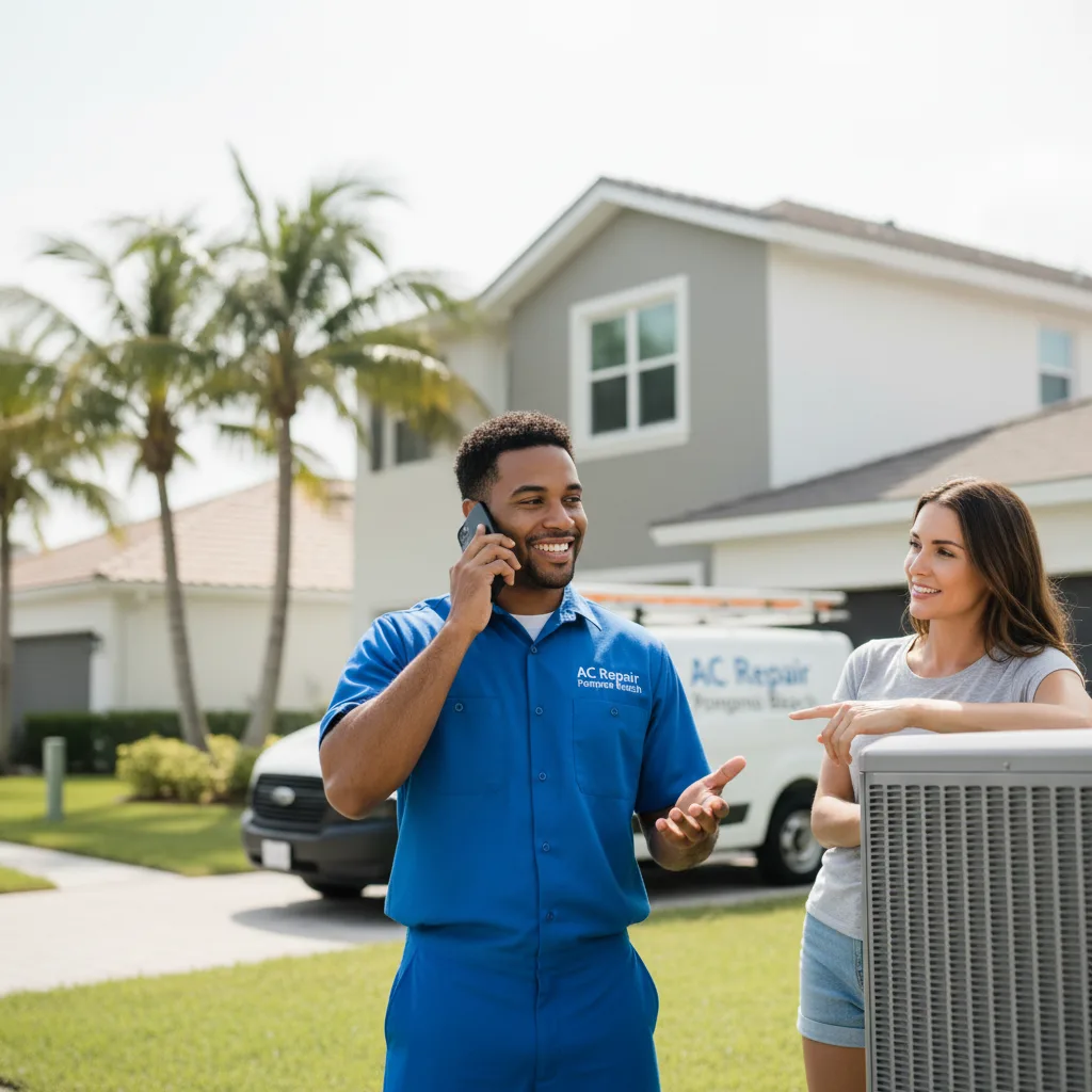 AC Repair Pompano Beach customer support in Champion